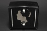 Stewart Warner ”Lady’s Head” Radio R108X in Black + Silver